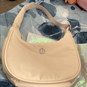 lululemon athletica Cream Shoulder Bag